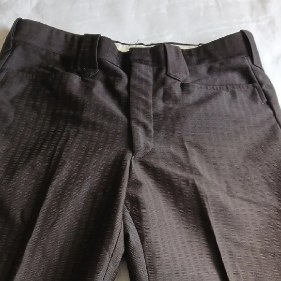 Men's Classic Dress Pants in Dark Brown - Picture 3 of 14
